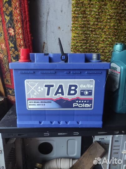 Аккумулятор автомобильный 60 ач