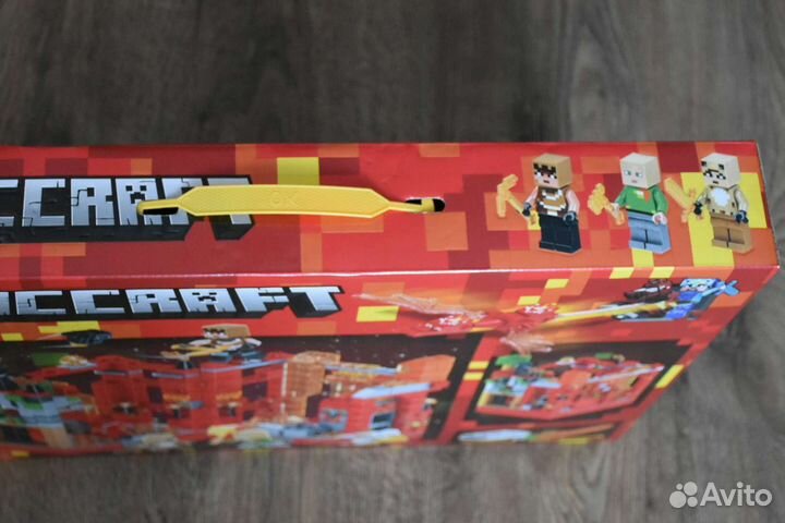 Большой набор Майнкрафт Крепость аналог Lego