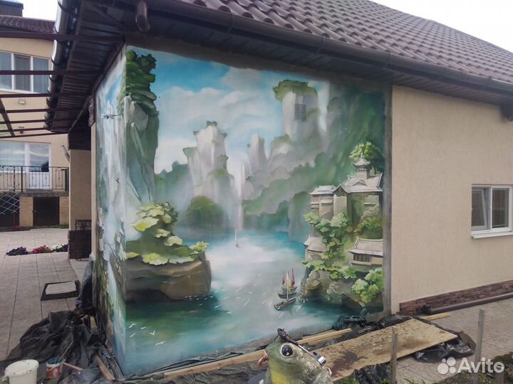 Граффити, роспись стен и аэрография на авто