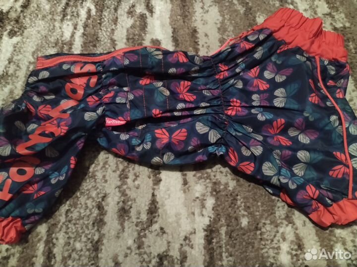 Дождевик для собак мелких пород