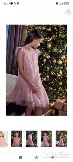 Платье нарядное праздничное 134