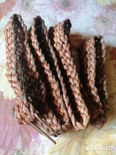 Пояс медный плетеный