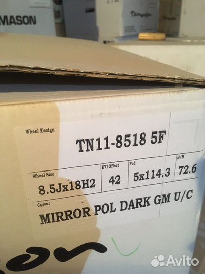 Диски Tomason TN11 R18 5x114,3