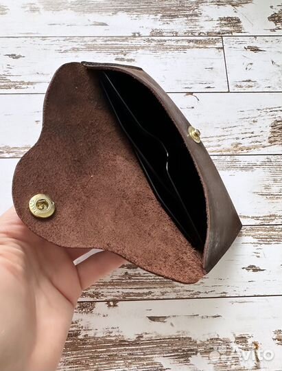Футляр для очков кожаный (ручная работа)
