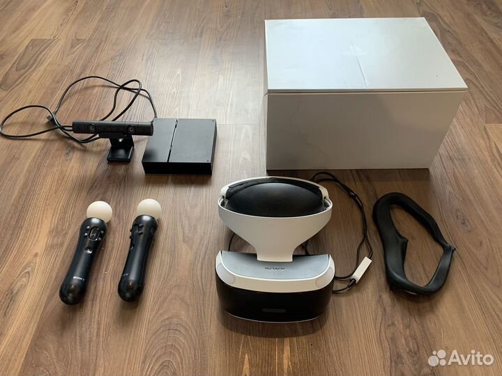 PS VR шлем + camera+ 2 move