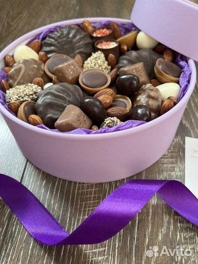 Шоколадный бокс подарок на 1 сентября