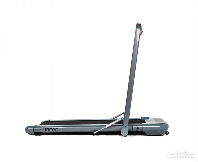 Беговая дорожка DFC libero slim, серебристая T100G