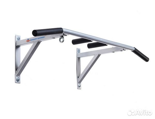 Турник настенный с наклонными ручками, 3 хвата