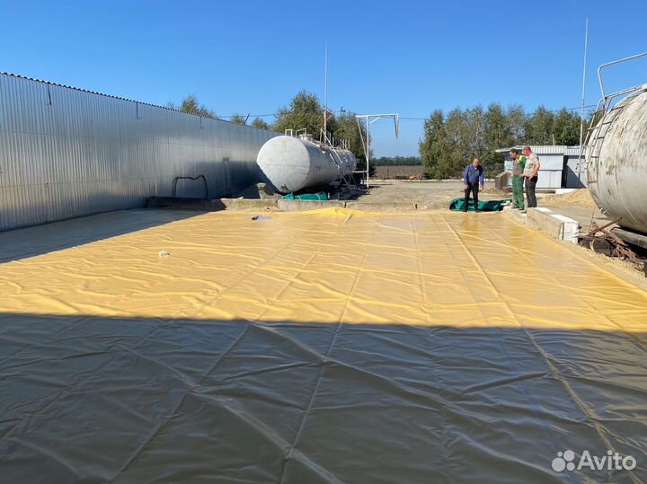 Гибкие резервуары 150м3 для воды, кас-32, гсм