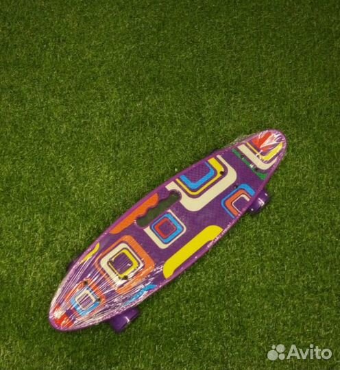 Пениборд скейт мягкие колеса penny board