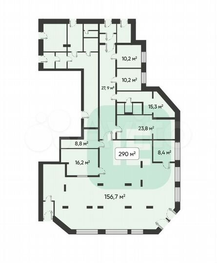 Свободного назначения, 290 м²