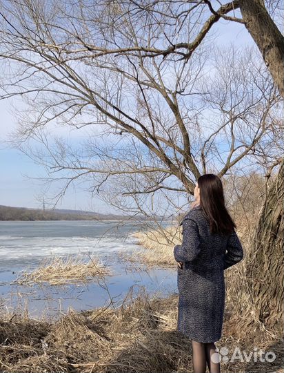 Пальто драповое