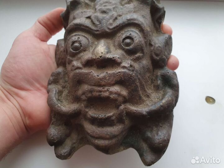 Маска бронза винтаж