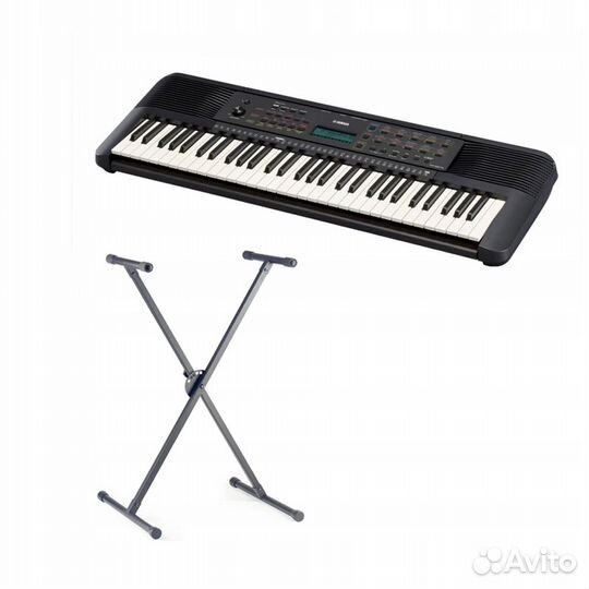 Синтезатор yamaha PSR-E273 + стойка