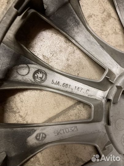 Колпаки на skoda r15