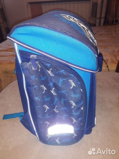 Ранец Herlitz midi plus Blue Dino без наполнения