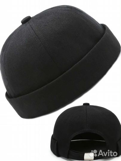 Кепка Докер бейсболка без козырька, бини тюбетейка