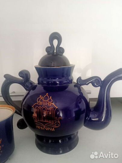 Синяя посуда набор СССР