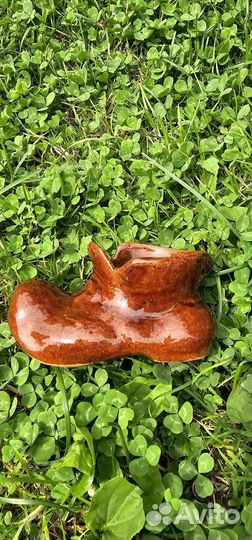 Кувшин, бочонок со стаканом, башмак керамика СССР