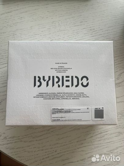 Byredo bal d afrique духи 100ml