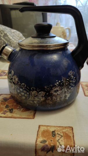 Чайник со свистком бу