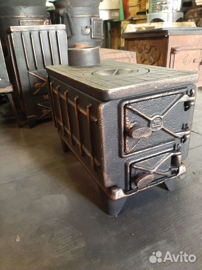 Буржуйка чугунная разборная СССР
