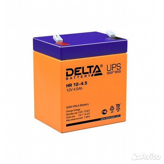 Аккумулятор delta HR 12-4.5
