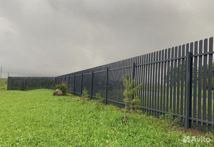 Забор из профлиста