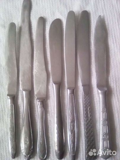 Ложки,вилки,ножи ссср.бу