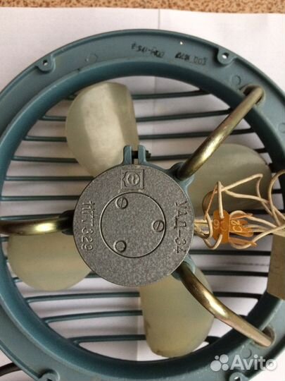 Электровентилятор на двигателе уад-34