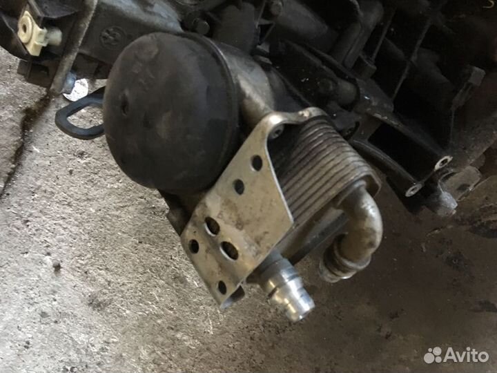 BMW n43 n масляный стакан с радиатором.Бмв