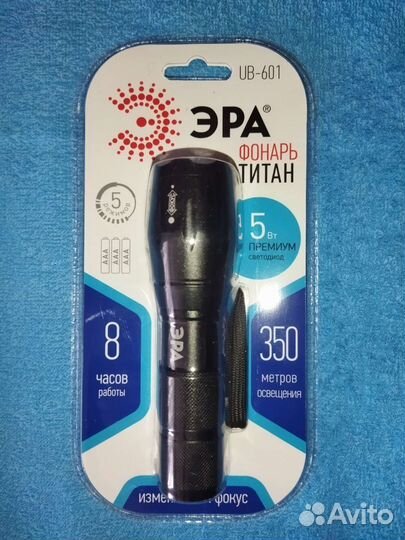 Фонарь эра Титан UB-601