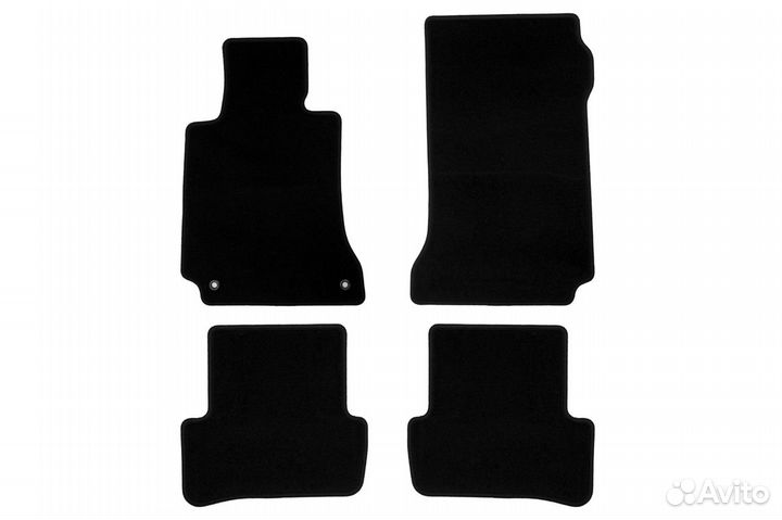 Коврики в салон 4 шт. Mercedes W204