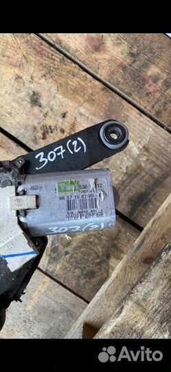 Моторчик дворника Peugeot 307