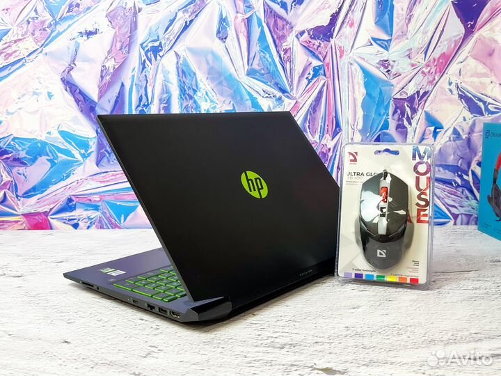 Игровой ноутбук HP на RTX - SSD - Upgrade