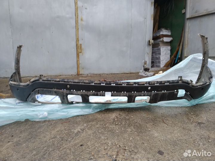 Молдинг заднего бампера Santa Fe III рестайлинг