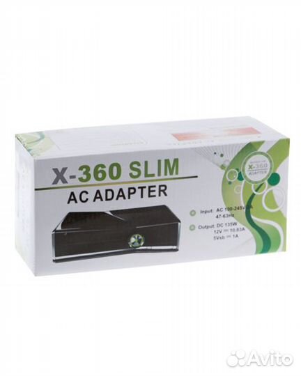 XBox 360 AC Adapter 220V, абсолютно новый,гарантия