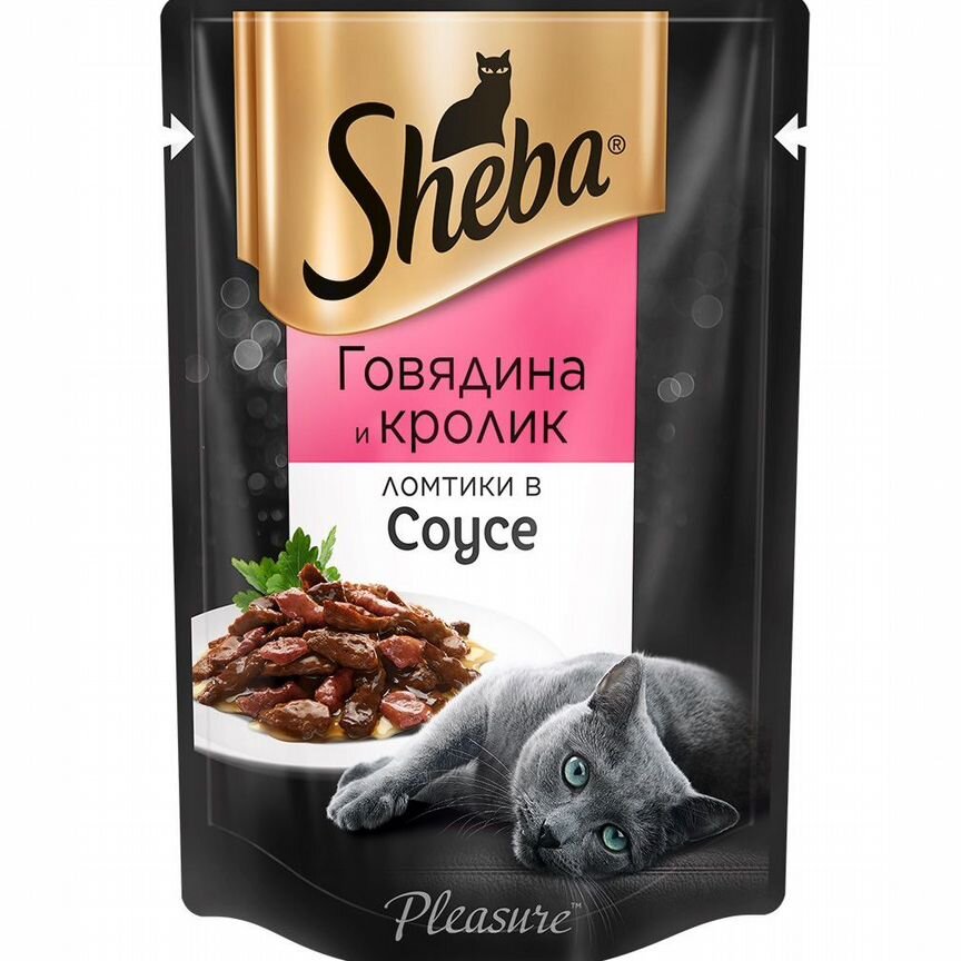 Корм жидкий sheba