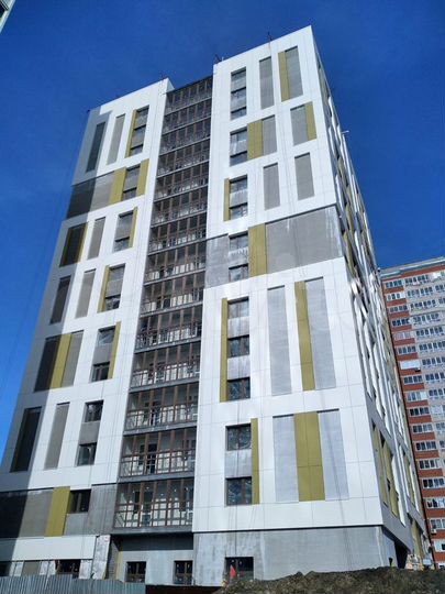3-к. квартира, 59,6 м², 4/15 эт.