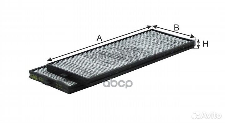 Фильтр салона угольный AG1632kcfc Goodwill