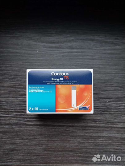 Тест полоски контур тс 50