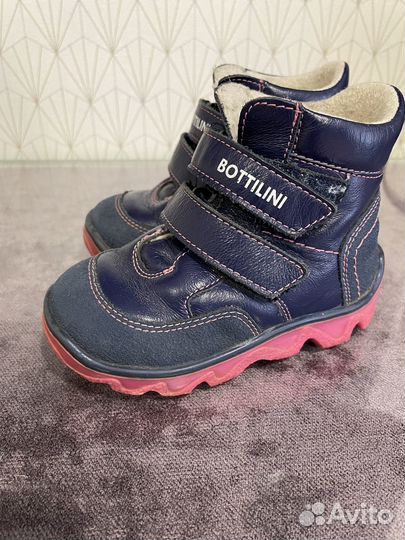 Ботинки для девочки осень весна 23 размер