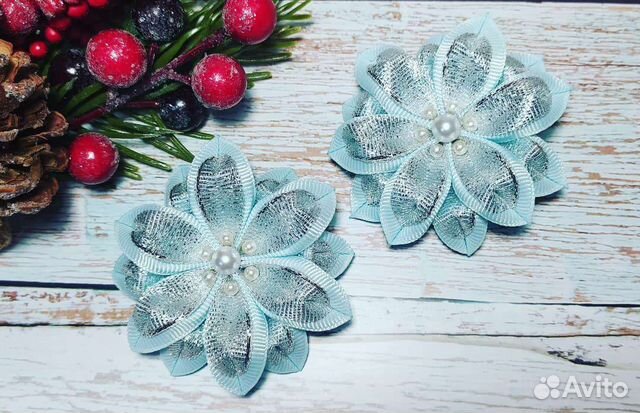 Резинки для волос ручной работы