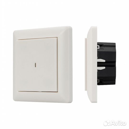 Arlight Панель Knob SR-KN0100-IN White (KNX, DIM)
