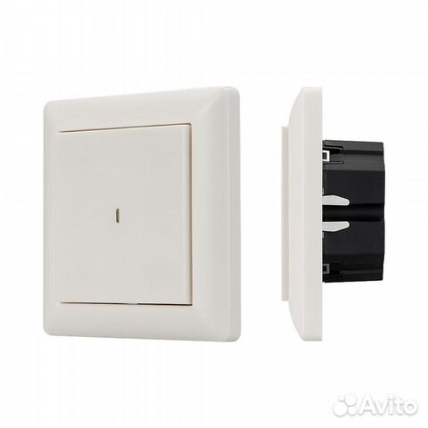 Arlight Панель Knob SR-KN0100-IN White (KNX, DIM)