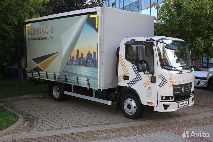 КАМАЗ Компас 5 тентованный, 2024