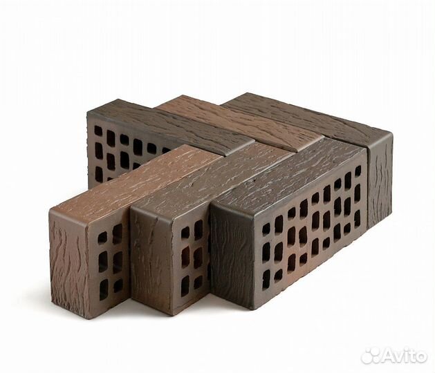 Кирпич облицовочный volgabrick 1нф