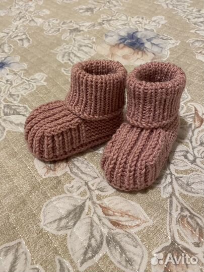 Пинетки вязаные