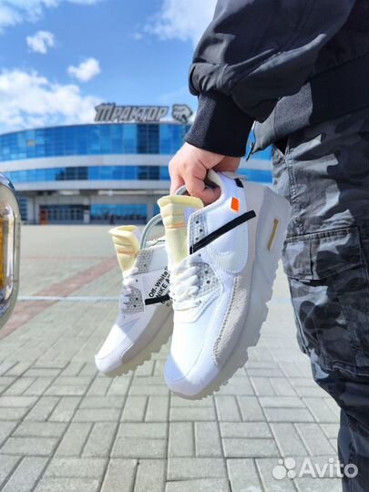 Кроссовки Nike Air Max 90 белые