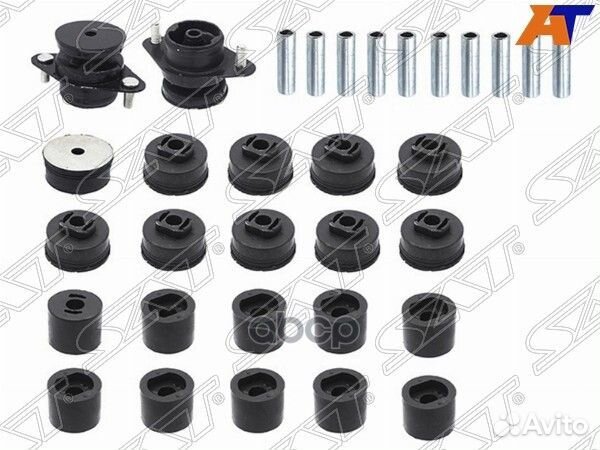 Опоры рамы кузова (комплект) mitsubishi pajero